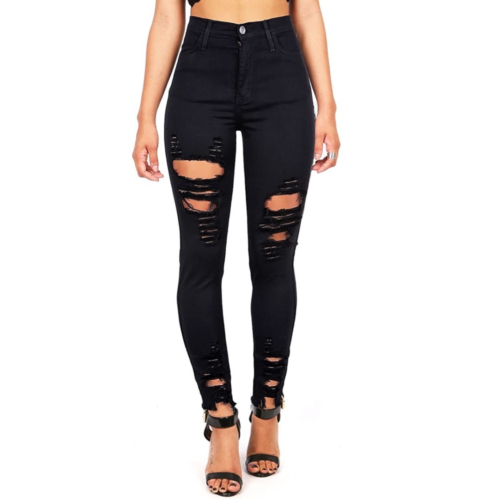 Fashion Nova Ripped Jeans